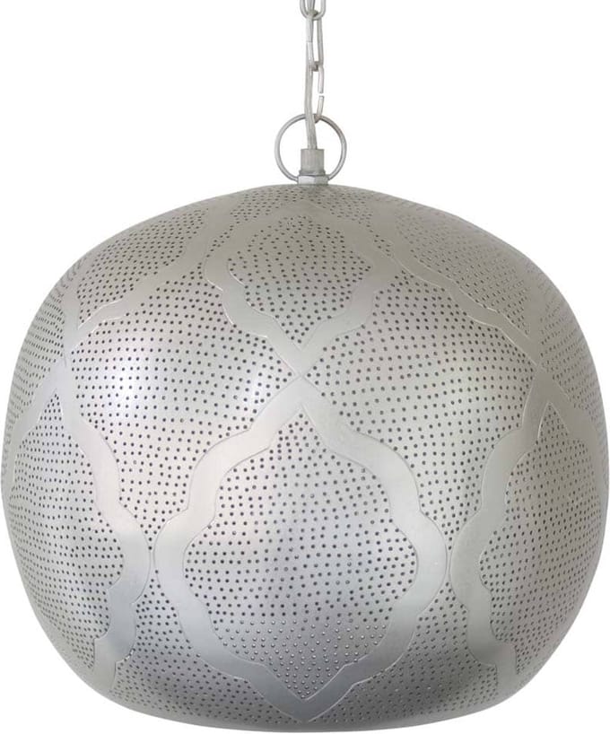 Safaary - Oosterse Hanglamp Nikkel Goud Hina Ø 35 x 33cm