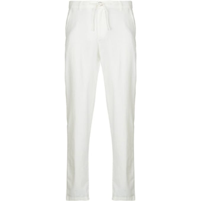 slim fit broek van mix van katoen en linnen model 'BRODY'
