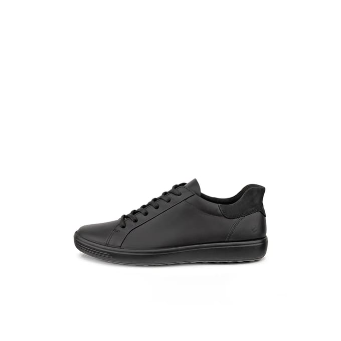 Ecco Soft 7 dames sneaker - Zwart zwart