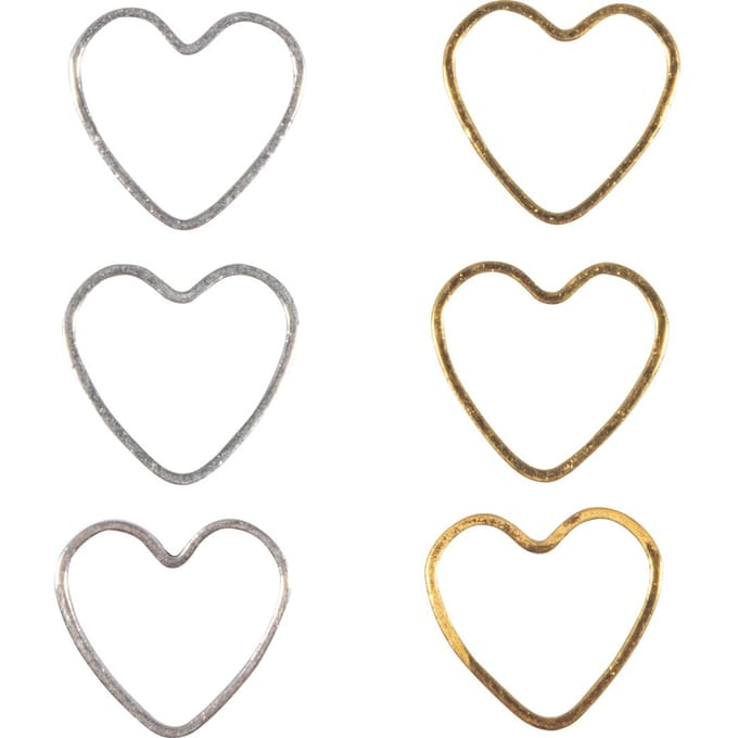 Decoratieve elementen, zilver/goud - Knuffelen