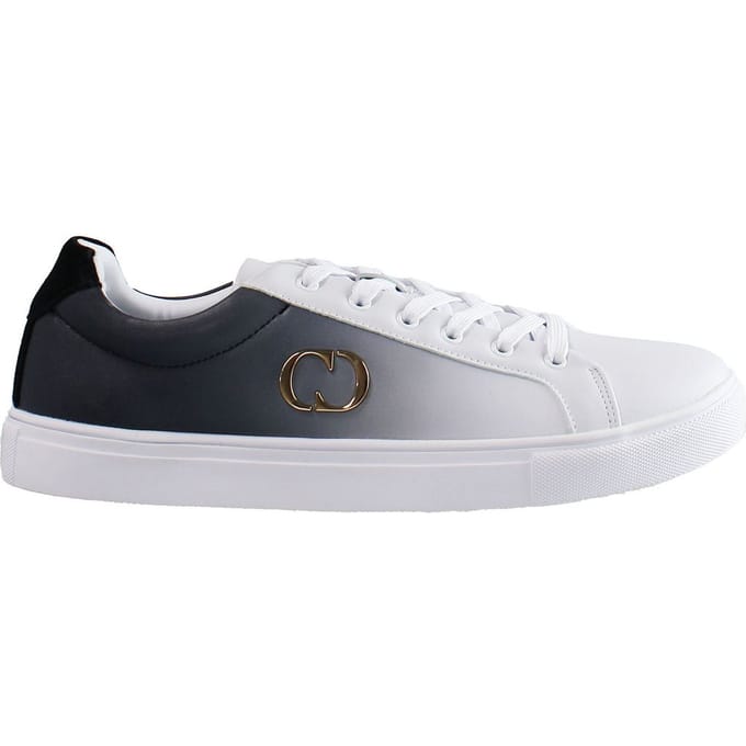 Criminal Damage Drift Heren Wit/Zwart Trainers