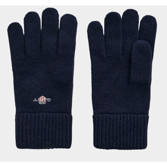 Gant Handschoenen Blauw SHIELD WOOL GLOVES 9930003/410