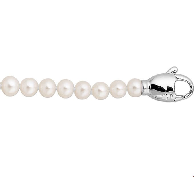 The Jewelry Collection Ketting Parel - Zilver
