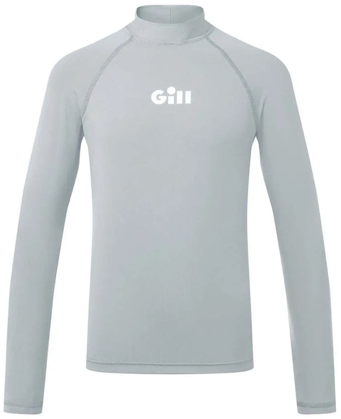 Gill Zenzero Rash Guard Met Lange Mouwen Grijs 12-13 Years Kinderen