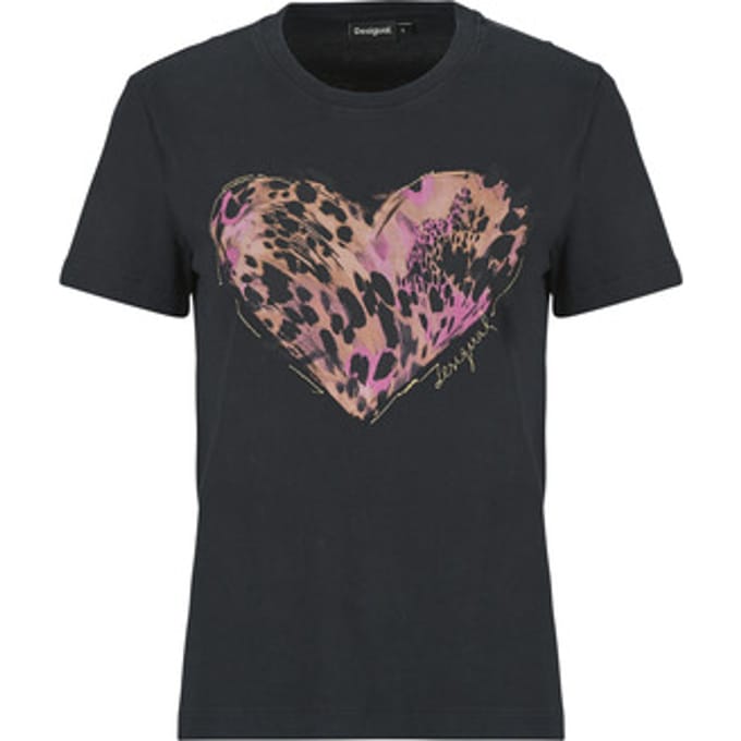 T-shirt Korte Mouw Desigual TIGER COR
