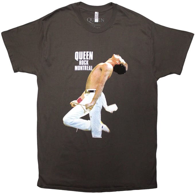 Queen - Rock Montreal Heren T-shirt - S - Grijs