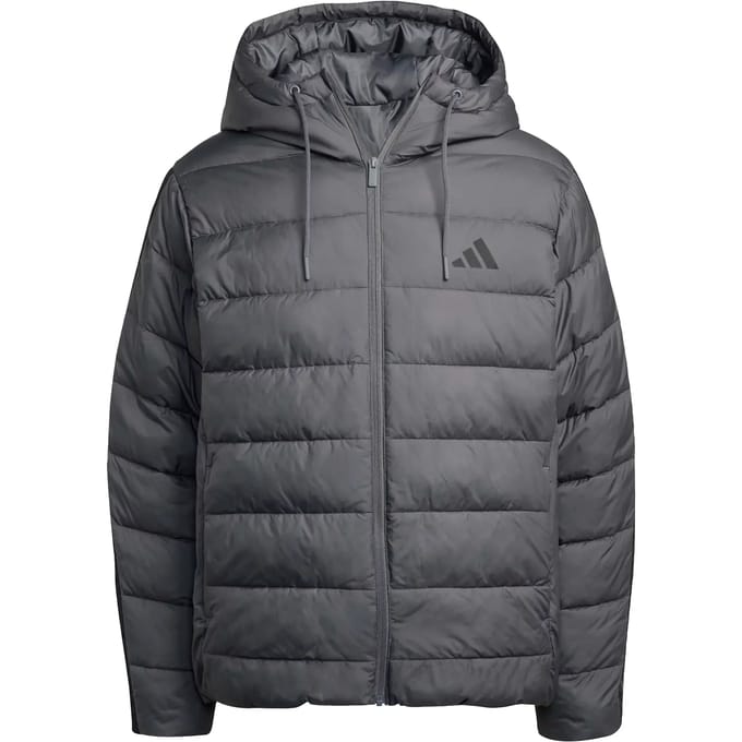 Adidas Essentials Climawarm 3 Stripes Synthetic Down Jas Grijs S Man