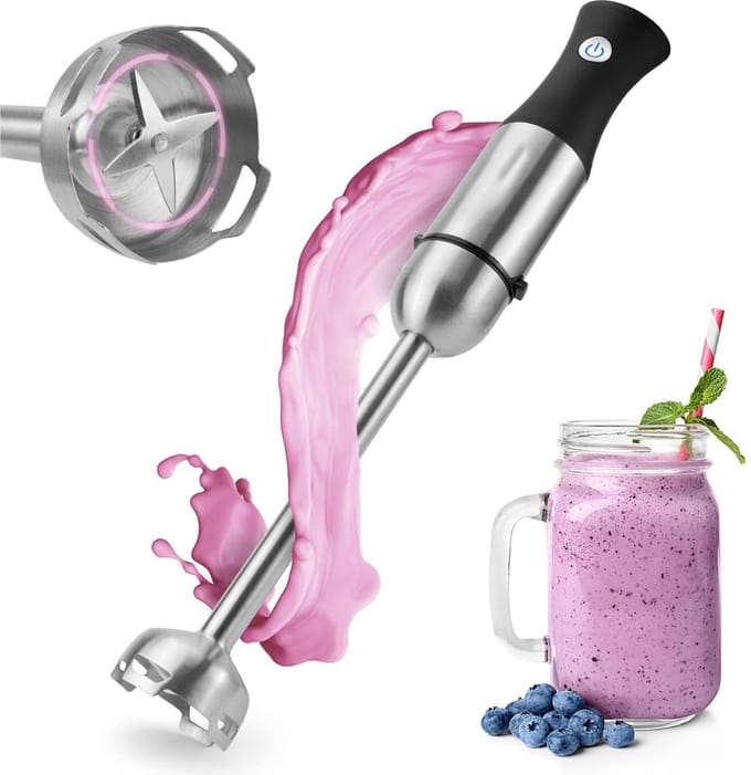 ApexArte® Staafmixer Set - Hakmolen - Groentesnijder - Soepmaker - Draadloos