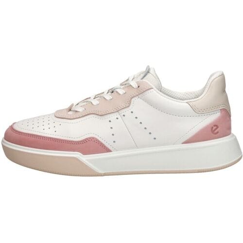 Ecco Street Court Sneakers roze Leer - Dames
