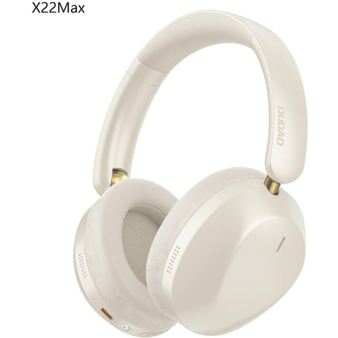 Dudao X22 Max Wireless On-Ear Bluetooth Headphones with ANC - Beige