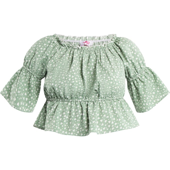 myMo blouse met hartjesprint esha