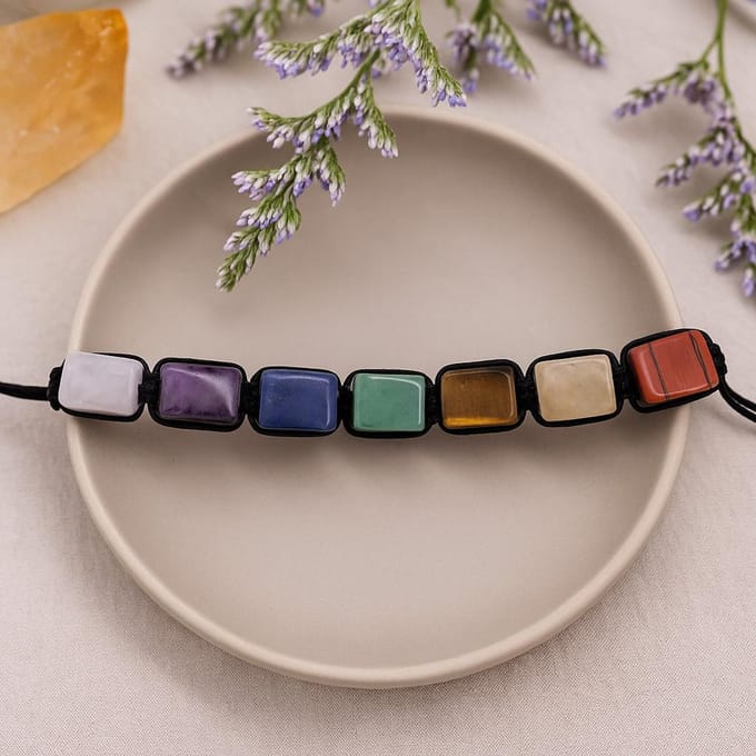 Chakra String Armbanden - Trommelstenen