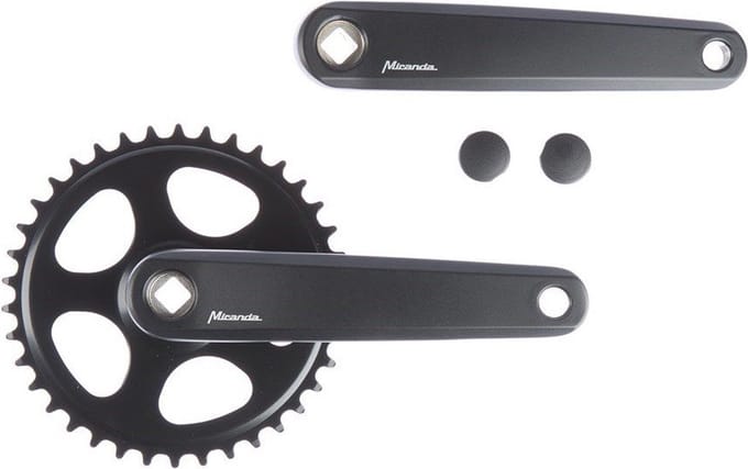 Miranda Crank Set Bosch 1 Aluminium 170 Mm Zwart