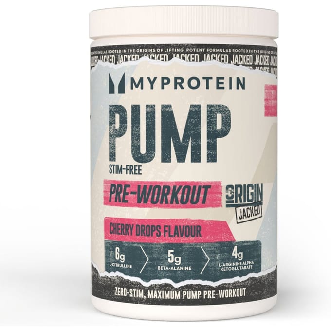 Origin Jacked Pump - 25servings - Cherry Drops
