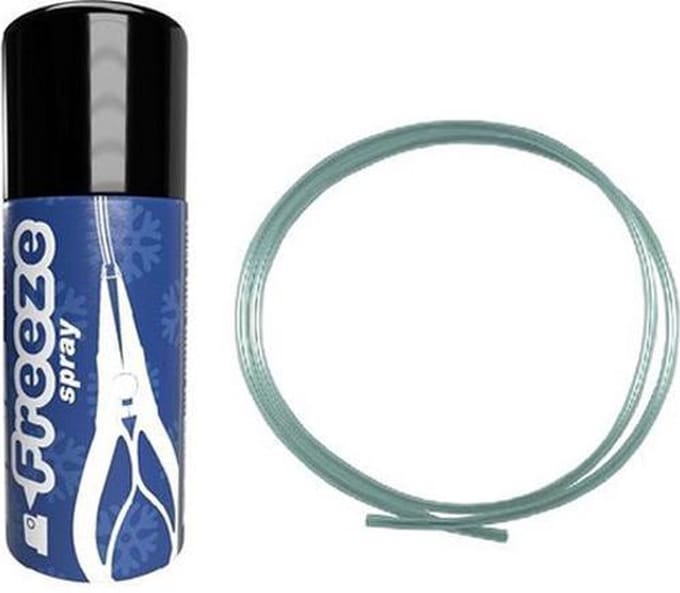 Hoortoestel slang & Freeze spray