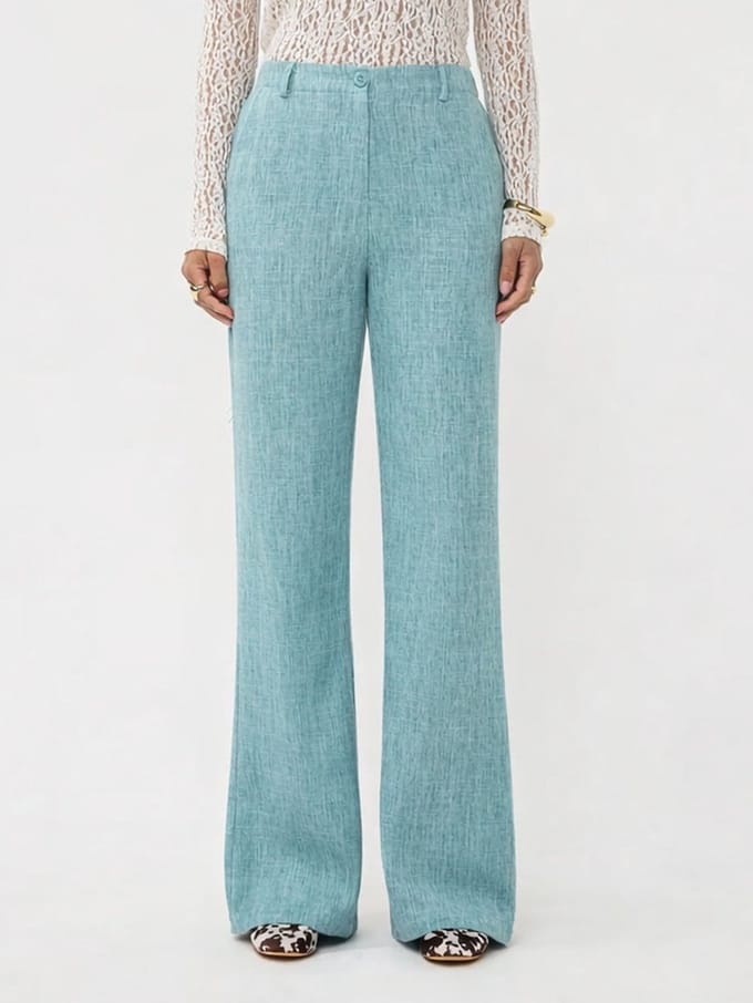 Ydence Pants Leona Broeken Dames - Mint - Maat M