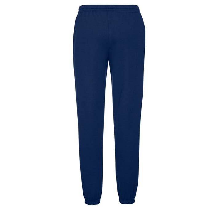 Fruit of the Loom Heren Klassiek Elastisch Manchet Joggingbroek (Marine)