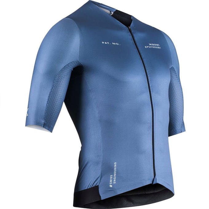 X-bionic Corefusion Aero Korte Mouw Wielertrui Blauw S Man
