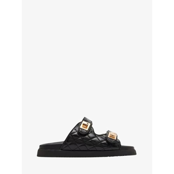 Steve Madden Schmona Slippers - Dames - Zwart - Maat 38