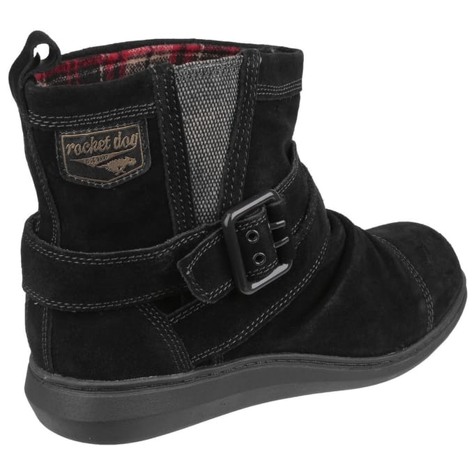 Rocket Dog Vrouwen/dames Mint Pull On Ankle Boots (Zwart)