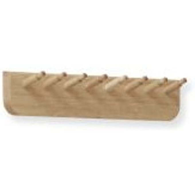 Form&Refine Echo Kapstok - eiken, wit geolied - 40 cm
