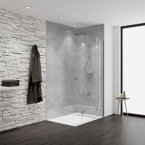 HSK Walk-In Aperto hinged folding door 3-piece right, 140 cm 2827140-41-50-R