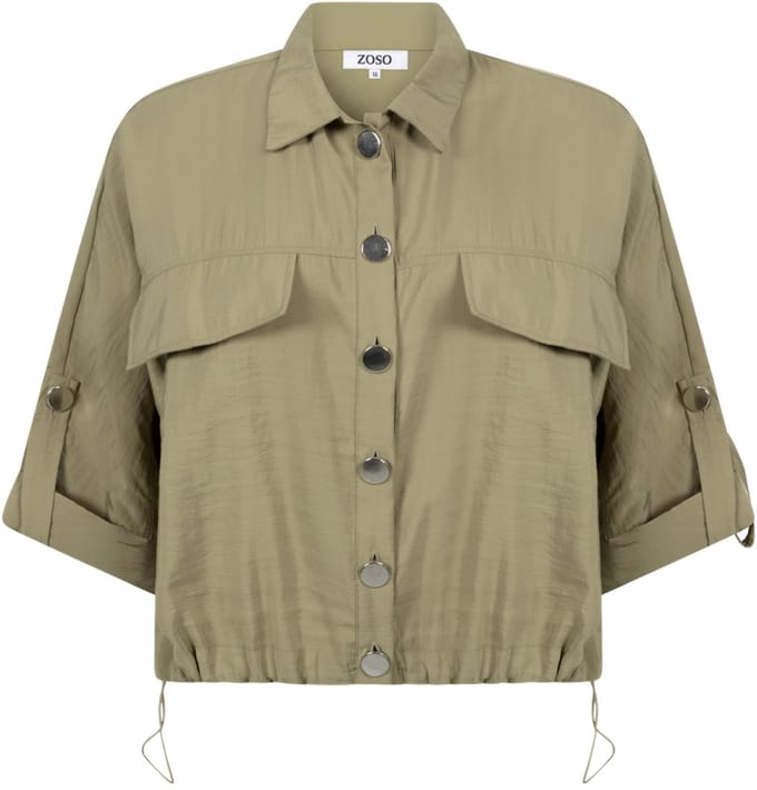 Zoso Blouse Nienke 252 1250 Green Dames Maat - L