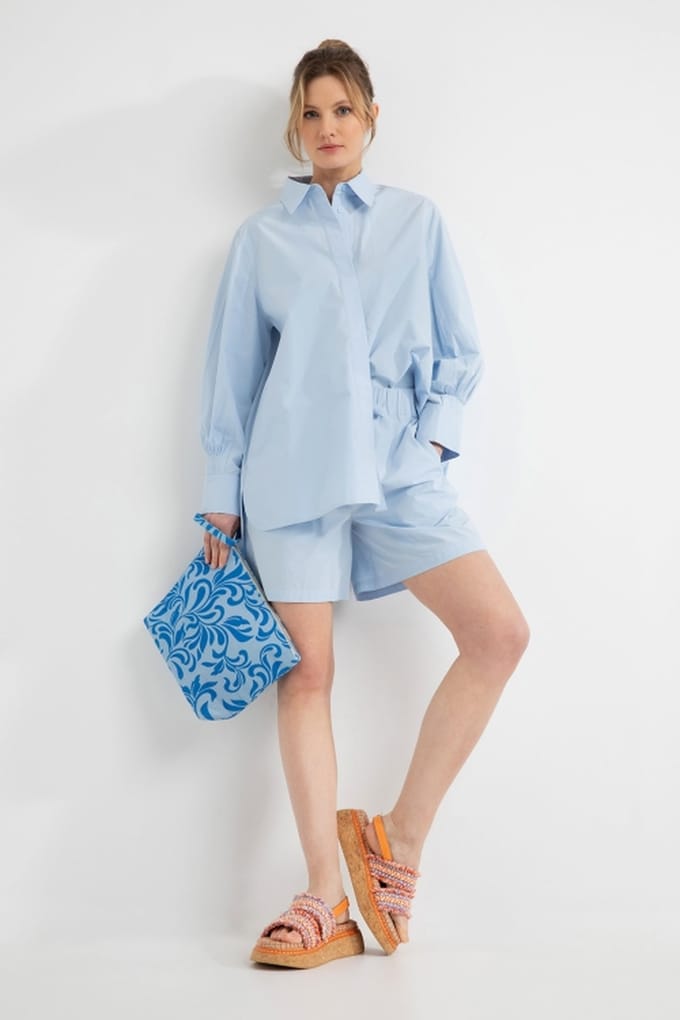 Josephine & Co Dennis Shorts Light Blue Taglia: 36 | Pantaloncini Outlet | Donna | Blu