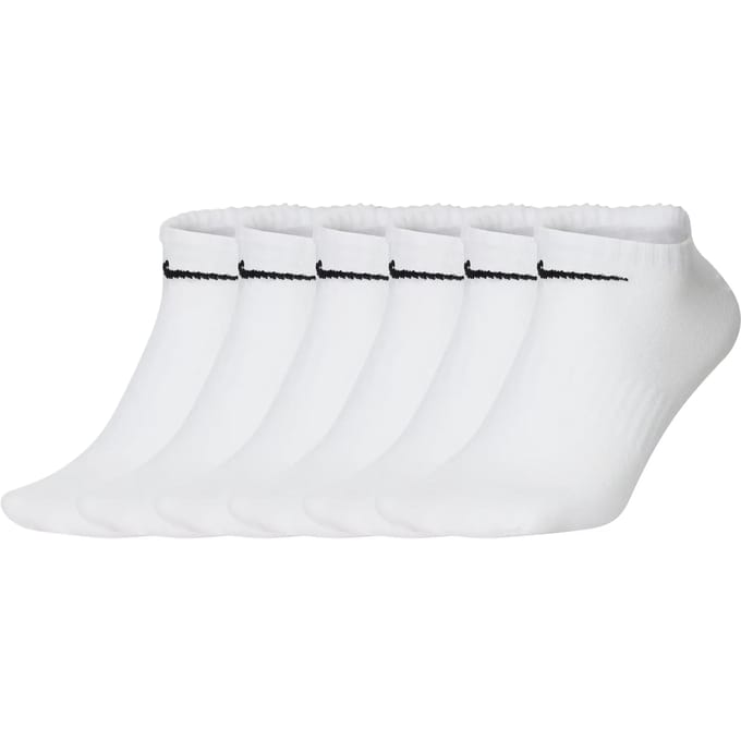 Nike - Everyday Lightweight No-Show Socks - White socks-34 - 38