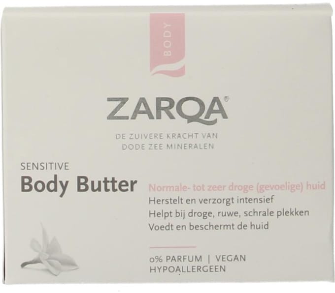 ZARQA Sensitive Body Butter - 250ml - Met Dode Zee mineralen