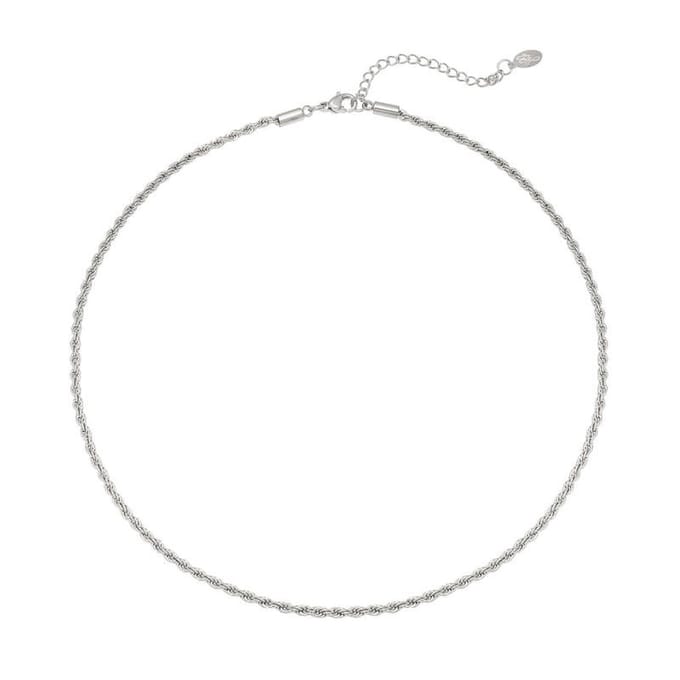 Ketting Like a Boss - Yehwang - Ketting - 37 cm - Zilver