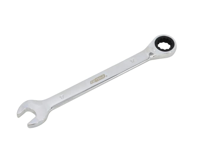 Awtools - Ringsleutel - 27 mm - Chroom-Vanadiumstaal - Ratchet Mechanisme
