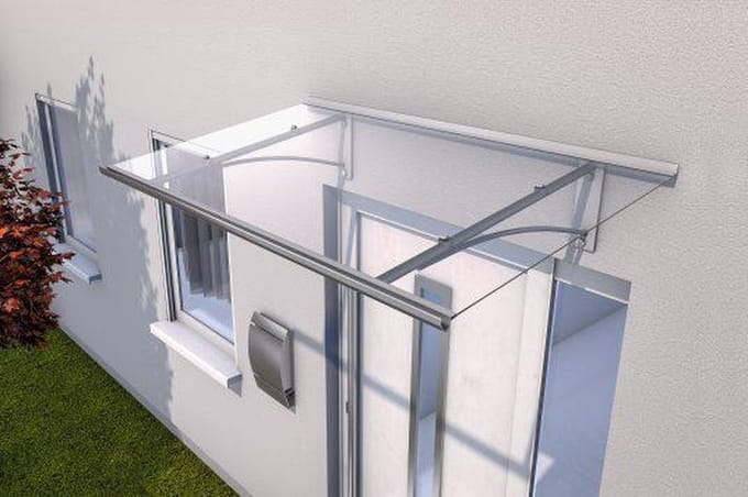 Deurluifel - PT/GR - 160 x 90 x 27 cm - rvs optiek