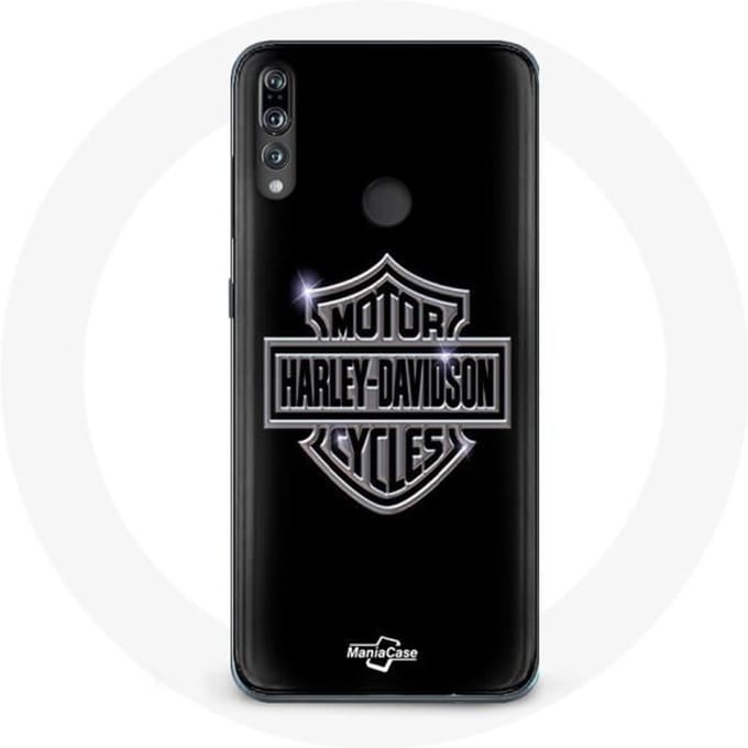Coque pour Huawei P30 Lite - Harley Davidson - Logo - Souple - Noir - Protection