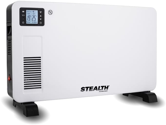 STEALTH ST01 Convector kachel - 1000/1300/2300W - wit