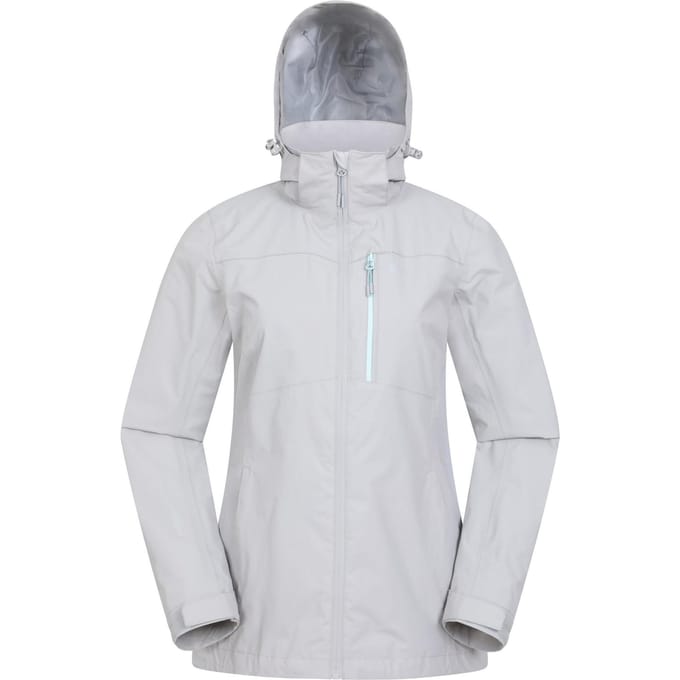 Mountain Warehouse Dames/Dames Rainforest II Extreme Waterdichte Jas (Grijs)