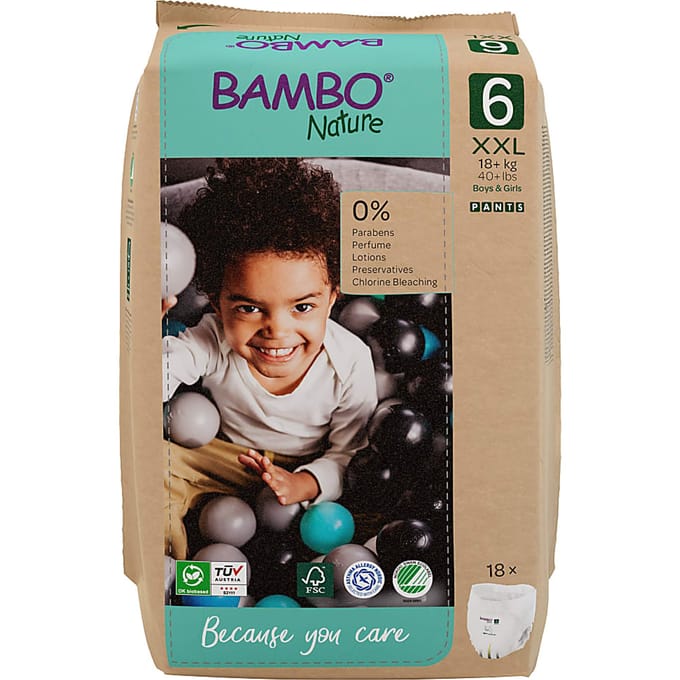 Bambo Nature Trainingsbroekje - XL - maat 6 18 stuks