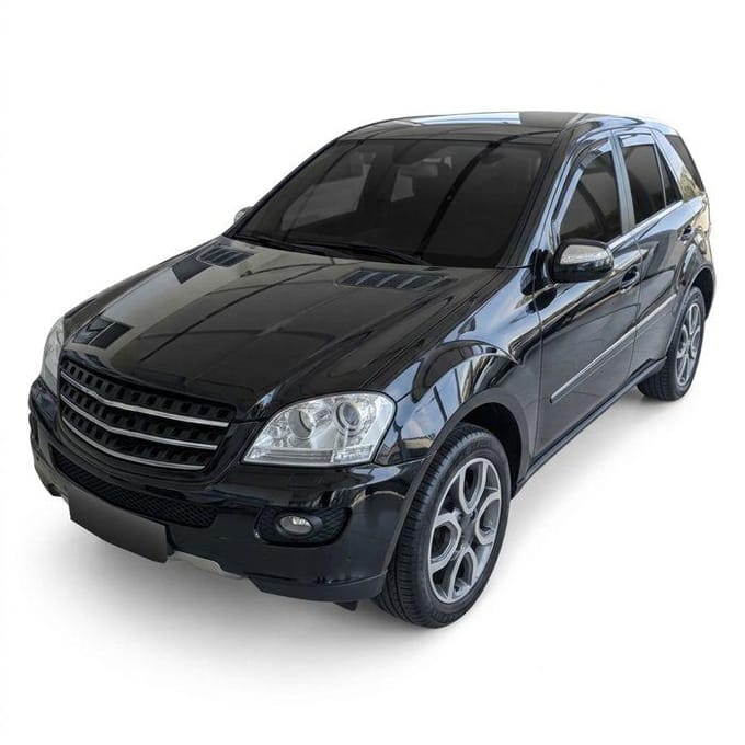 Déflecteurs d'air - Mercedes M‑Class W164 (2005-2011) - Aérodynamique - Montage facile - Teinté anti‑UV