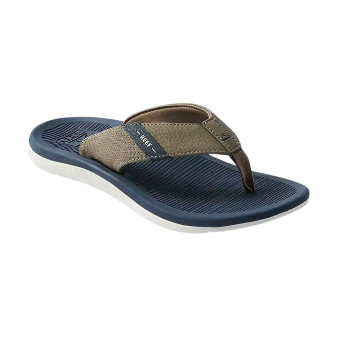 Reef KIDS SANTA ANA NAVY/KHAKI Jongens Slippers - navy/khaki