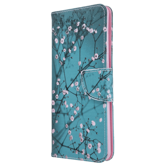 Comfycase Samsung Galaxy S20 Ultra Bookcase Hoesje Bloesem Meerkleurig