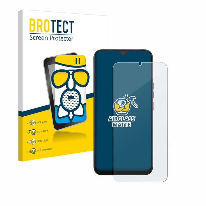 BROTECT - Screenprotector voor Volla Phone 22 - Folie Beschermfolie Beschermglas matte