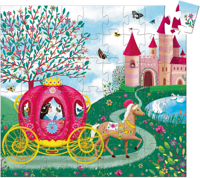 DJECO puzzel Sparkling bird 4 jr+/ 50 stks