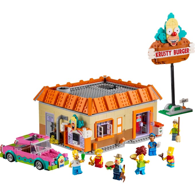 Top1Toys LEGO 10352 ICONEN THE SIMPSONS : KRUSTY BURGER