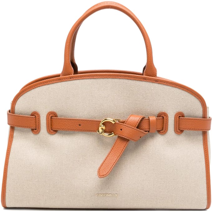 Coccinelle Sabine - Handtasche 34 cm (natural/carb)