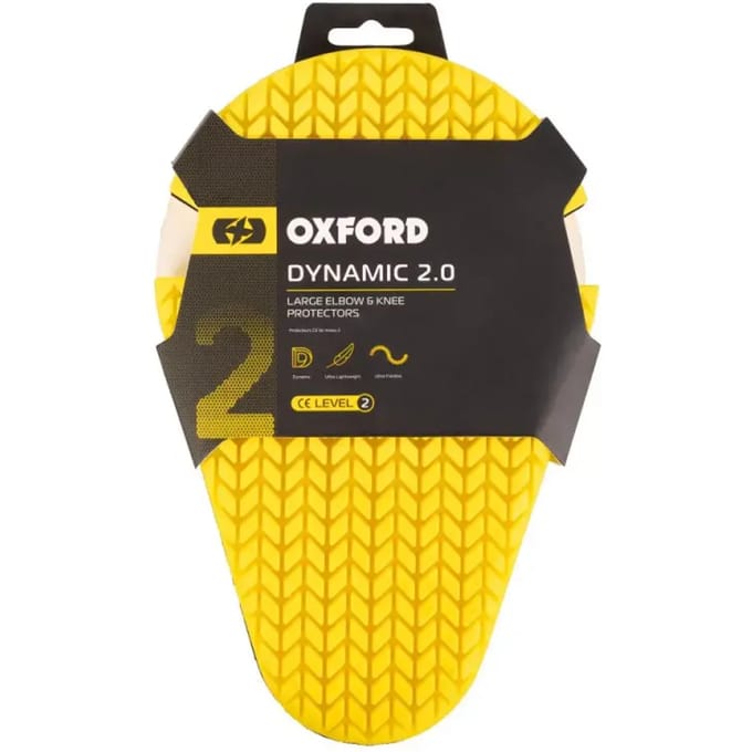 Motorbescherming knieën schuim insert en grote ellebogen Oxford Level 2 Dynamic 2.0 (x2)