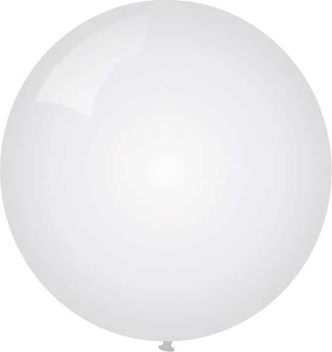 Topballon wit 6 stuks - 91 cm