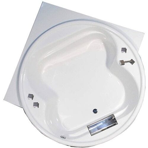 Caribia Vidal corner bathtub 190 x 190 cm Vidal corner incl. foot frame