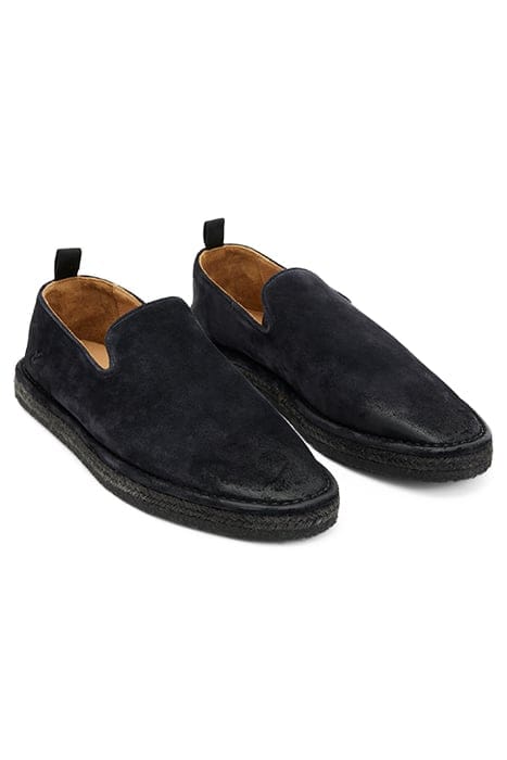 John Varvatos Boardwalk Slip On Mineral Blk Größe: 9.5 | Espadrilles Outlet | Herren
