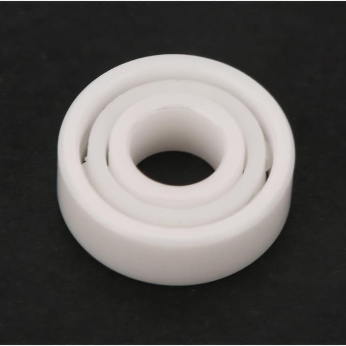 1PCS 696 6x15x5mm Witte Hoge Precisie Volledig Keramisch ZrO2 Kogellager