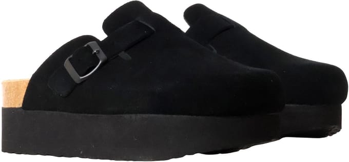 Hoge leren muiltjes